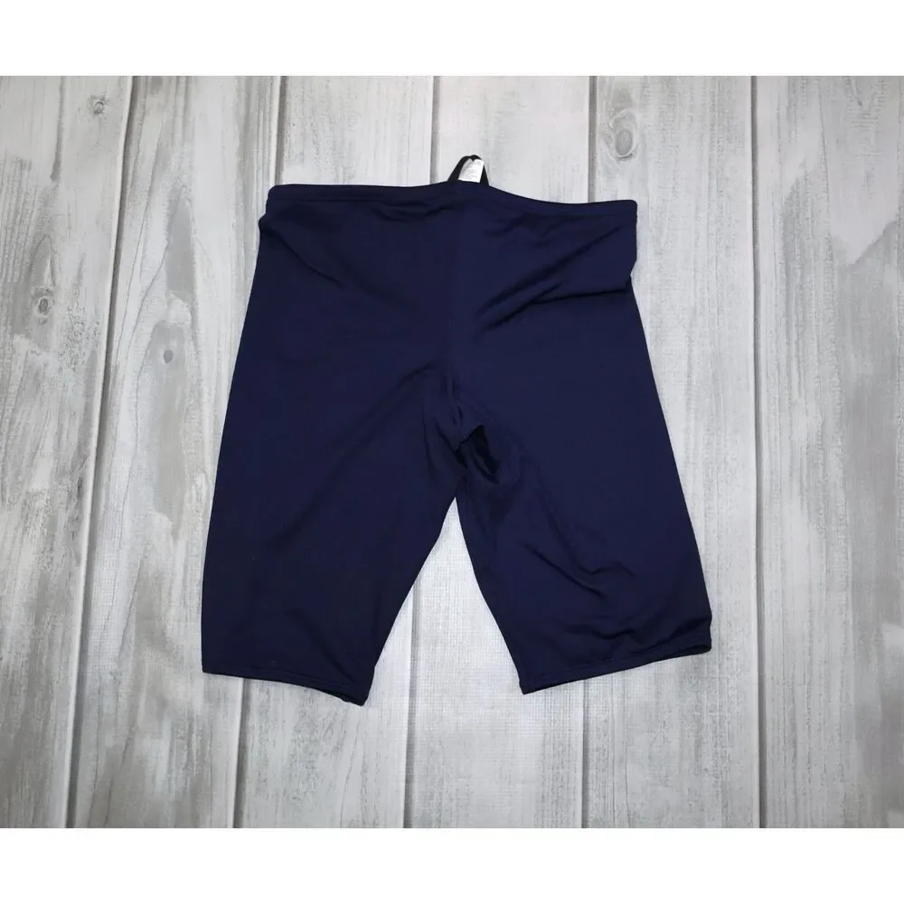 TYR Performance Triathlon Swimwear Compression Shorts - Men's size 36 Navy